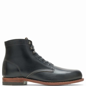 Botas de Trabajo Wolverine 1000 Mile Plain-Toe Original Hombre Negras | JWH3921JL