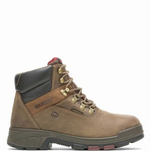 Botas de Trabajo Wolverine Cabor EPX® Waterproof Composite Toe 6" Hombre Marrones Oscuro | JBI6125WM