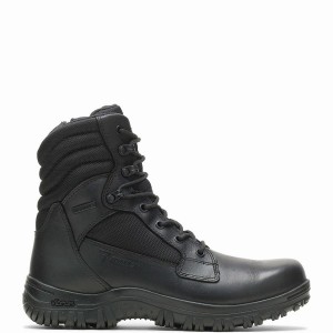 Botas de Trabajo Wolverine Cyren Tall DRYGuard+ ™ Side Zip Mujer Negras | RNK6679CO