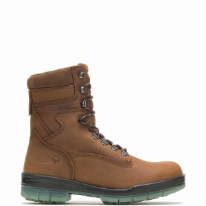 Botas de Trabajo Wolverine I-90 DuraShocks® Waterproof Insulated Steel Toe 8" Hombre Marrones | MAO9324QP