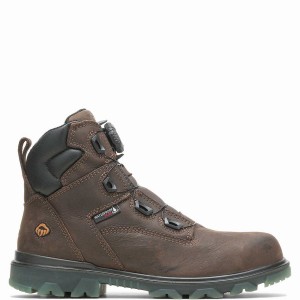 Botas de Trabajo Wolverine I-90 EPX® BOA® CarbonMAX® 6" Hombre Cafe | MXE2932YS