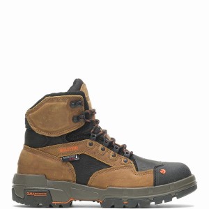 Botas de Trabajo Wolverine Legend DuraShocks® CarbonMAX® 6" Hombre Marrones | JLG6461RE