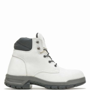 Botas de Trabajo Wolverine Ram Trucks Collection - Tradesman Safety Toe Hombre Blancas | BIT5843LW