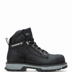 Botas de Trabajo Wolverine ReForce EnergyBound™ 6" CarbonMax® Hombre Negras | WWP6510JA