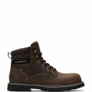 Botas de Trabajo Wolverine Revival 6" Composite-Toe Hombre Marrones Oscuro | FNH3999FA