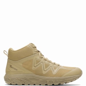 Botas de Trabajo Wolverine Rush Mid Hombre Marrones | OMK754AK