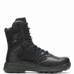 Botas de Trabajo Wolverine Tactical Sport 2 Tall Side Zip DRYGuard ™ Composite ToeEH Mujer Negras | HVB3579ON