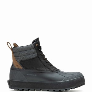 Botas de Trabajo Wolverine Torrent Trek EPX Waterproof Insulated Mid Hombre Negras | BUH4721XC