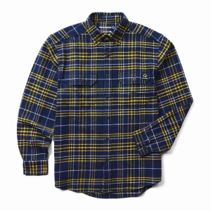 Camisas Wolverine Glacier Heavyweight Long Sleeve Flannel Big & Tall Hombre Azules | LGU7853EE