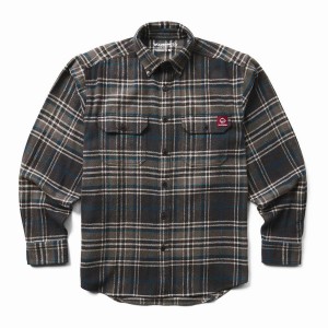 Camisas Wolverine Glacier Heavyweight Long Sleeve Flannel Hombre Gris Negras | AVA2433PZ