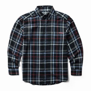 Camisas Wolverine Hastings Flannel Hombre Negras Gris | HMV4439WJ