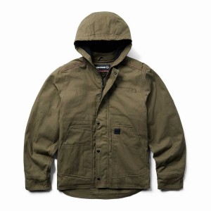 Chaquetas Wolverine Guardian Cotton™ Work Hombre Verde Oscuro | WWR3619NX