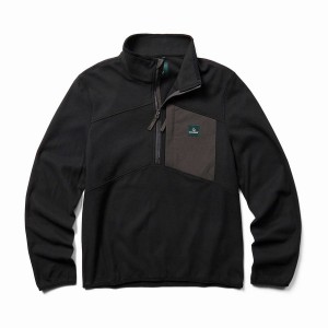 Fleece Wolverine Polar 1/4 Zip Hombre Negras | ETO5534FE