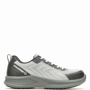 Zapatos de Trabajo Wolverine Bolt DuraShocks® Knit CarbonMax® Hombre Gris | UCI5530QJ