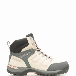 Zapatos de Trabajo Wolverine Chisel 6" Steel-Toe Mujer Blancas | MOI2711XP