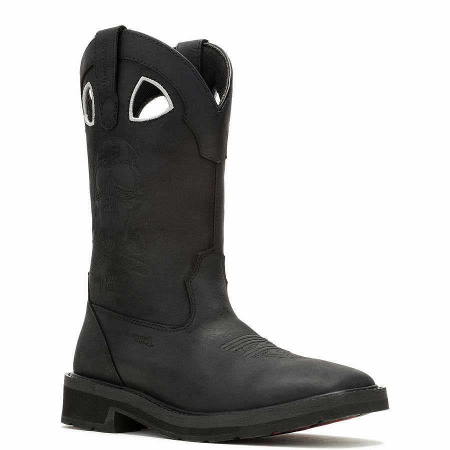 Botas Wolverine x Metallica Scholars Rancher Hombre Negras | DLR5457YN