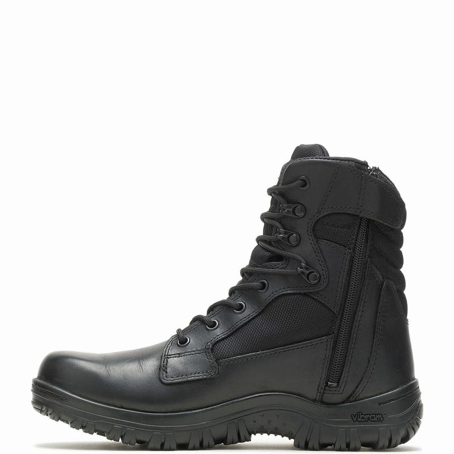 Botas de Trabajo Wolverine Cyren Tall DRYGuard+ ™ Side Zip Mujer Negras | RNK6679CO