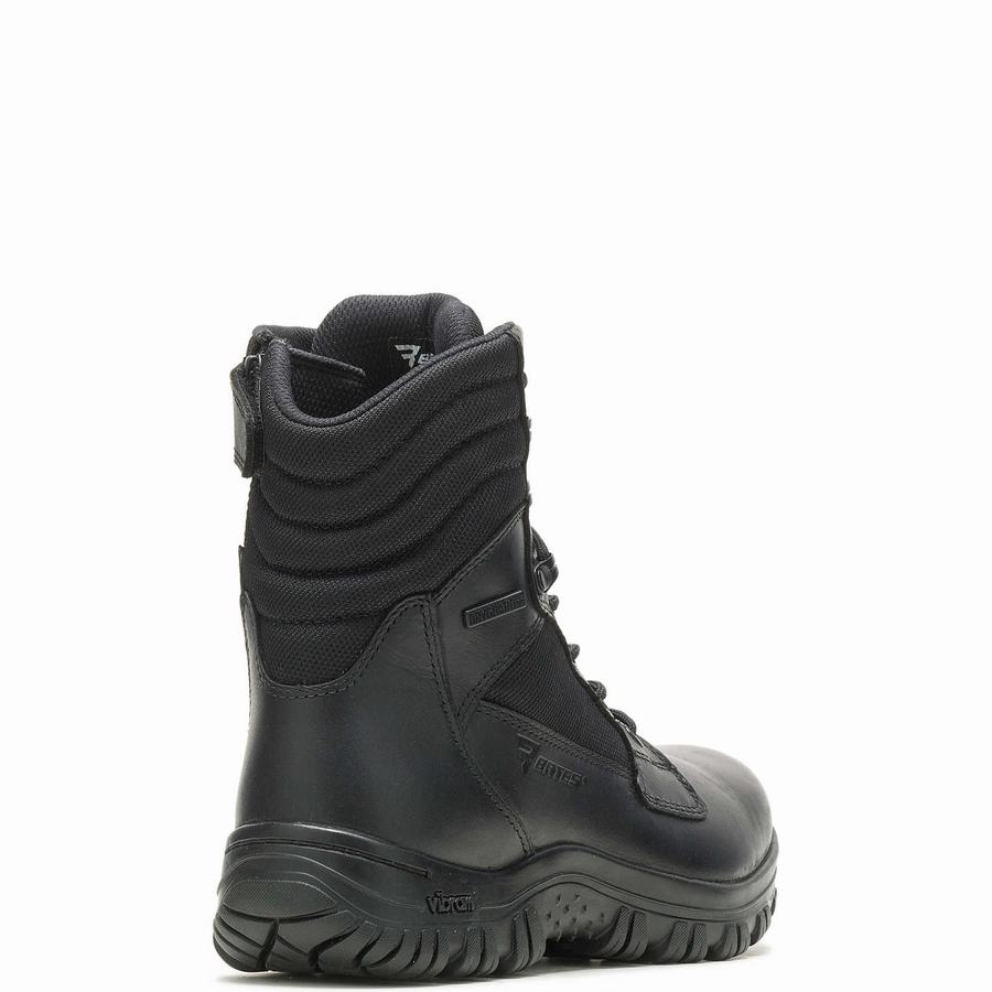 Botas de Trabajo Wolverine Cyren Tall DRYGuard+ ™ Side Zip Mujer Negras | RNK6679CO