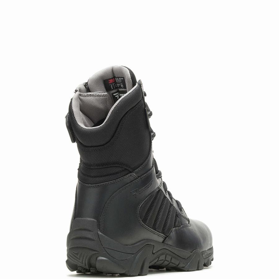 Botas de Trabajo Wolverine GX-8 Insulated Side Zip with GORE-TEX® Hombre Negras | JLC4238AJ