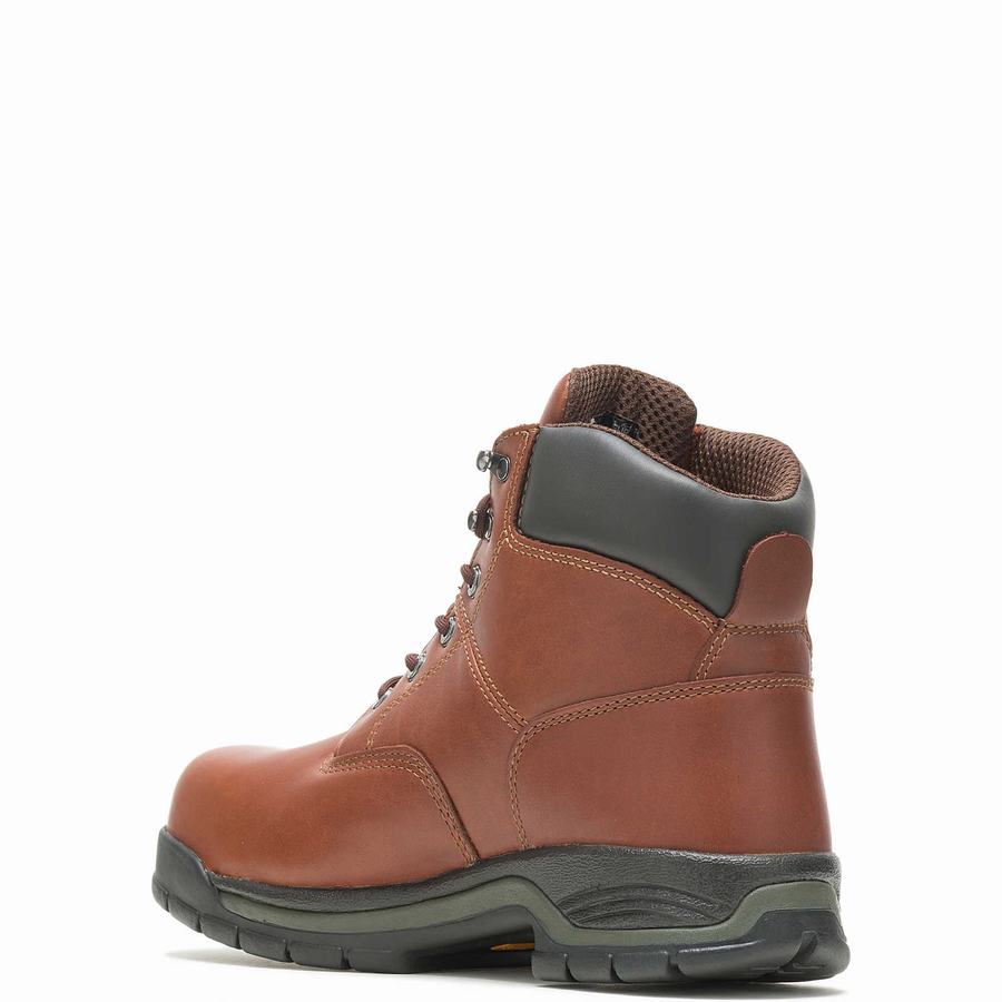 Botas de Trabajo Wolverine Harrison Lace-Up Steel-Toe 6