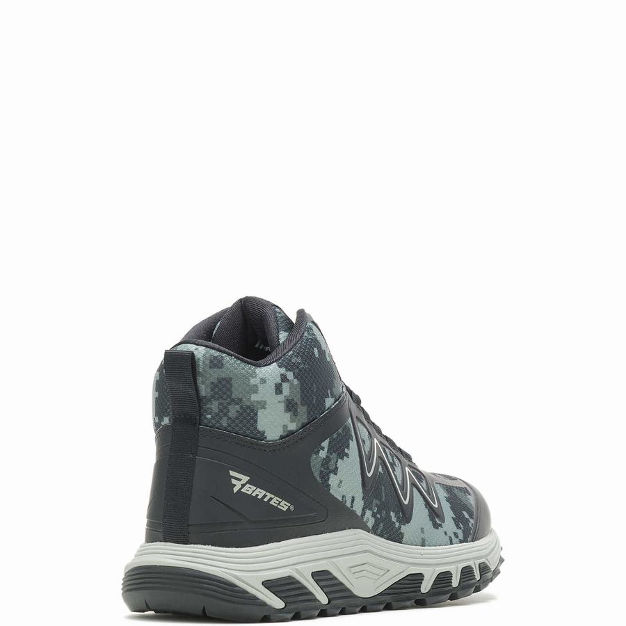 Botas de Trabajo Wolverine Rush Mid Mujer Camuflaje Negras | FJX2837BK