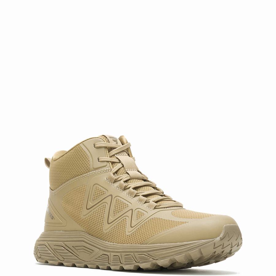 Botas de Trabajo Wolverine Rush Mid Mujer Marrones | UMS2522XY