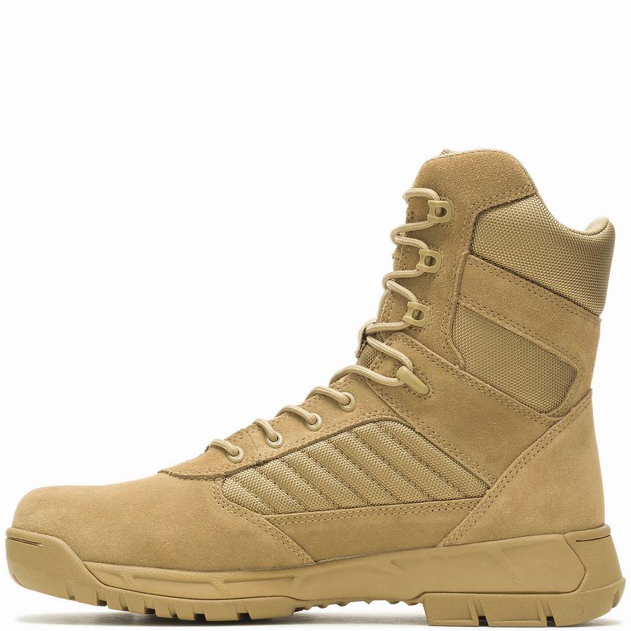 Botas de Trabajo Wolverine Tactical Sport 2 Tall Hombre Marrones | YTE6980VO