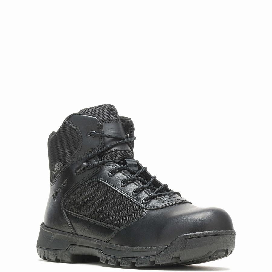 Botas de Trabajo Wolverine Tactical Sport 2 Mid DRYGuard Hombre Negras | RLQ2233KX