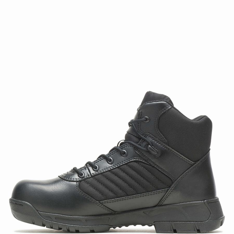 Botas de Trabajo Wolverine Tactical Sport 2 Mid DRYGuard Hombre Negras | RLQ2233KX