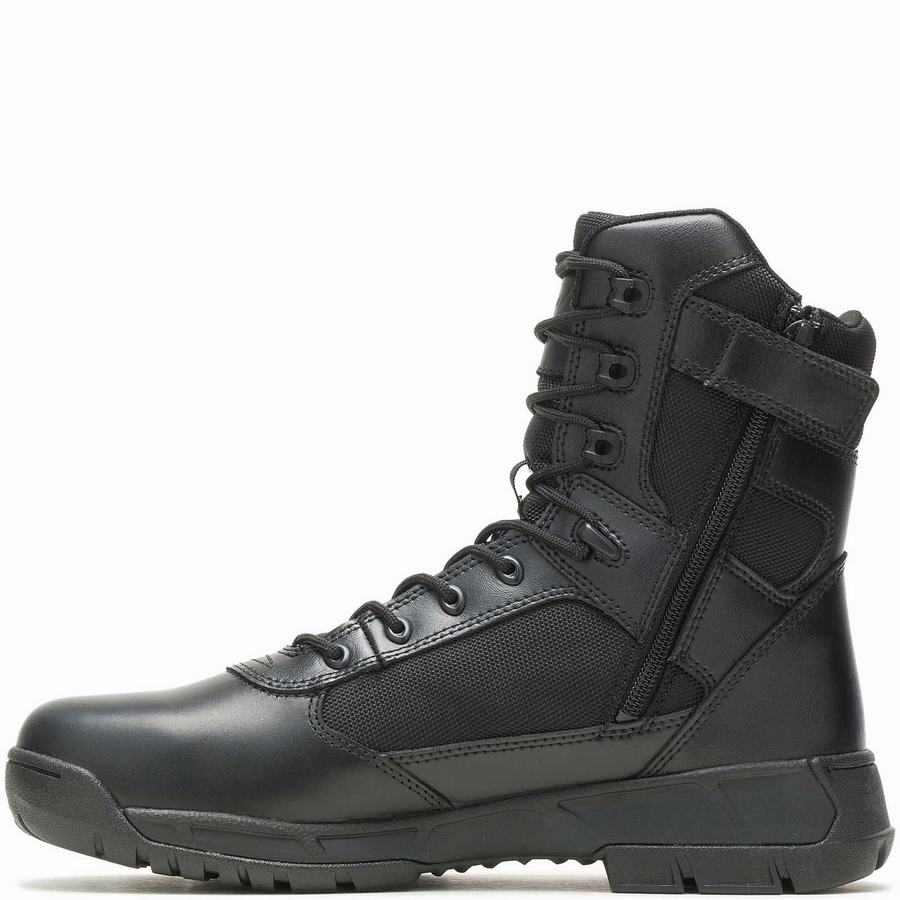 Botas de Trabajo Wolverine Tactical Sport 2 Tall Side Zip Mujer Negras | LUK585WI