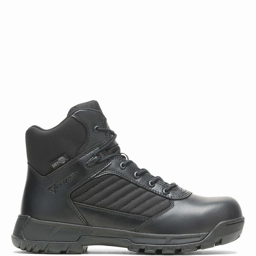 Botas de Trabajo Wolverine Tactical Sport 2 Mid DRYGuard Mujer Negras | JOG2097DZ