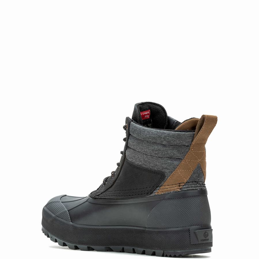 Botas de Trabajo Wolverine Torrent Trek EPX Waterproof Insulated Mid Hombre Negras | BUH4721XC