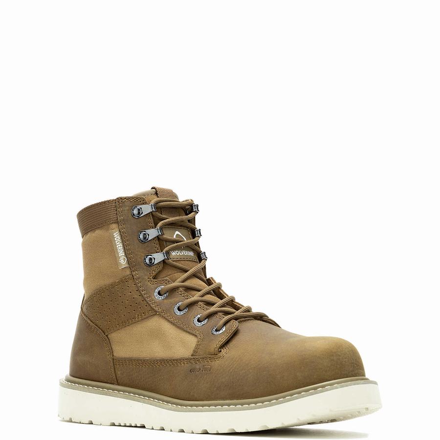 Botas de Trabajo Wolverine Trade Wedge Unlined Canvas 6