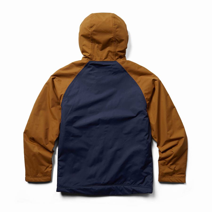 Chaquetas Wolverine I-90 Sherpa Lined Rain Hombre Azul Marino | QWE895BO