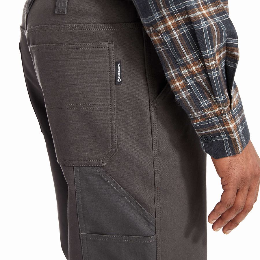 Pantalon Wolverine Duralock™ Steelhead Hombre Gris | KHV2551TM